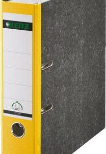 Leitz Ordner 1080 DIN A4 Rugbreedte: 80 mm Geel Wolken 2 beugels 10805015 Leitz Ordner 1080 DIN A4 Rugbreedte: 80 mm Geel Wolken 2 beugels 10805015