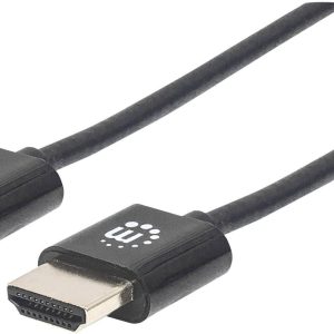 Manhattan 394376 HDMI-kabel HDMI Aansluitkabel HDMI-A-stekker, HDMI-A-stekker 3.00 m Zwart 4K UHD, Audio Return Channel Manhattan 394376 HDMI-kabel HDMI Aansluitkabel HDMI-A-stekker, HDMI-A-stekker 3.00 m Zwart 4K UHD, Audio Return Channel