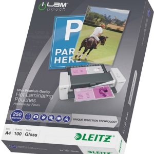 Leitz Lamineerfolie DIN A4 250 micron glanzend 100 stuk(s)