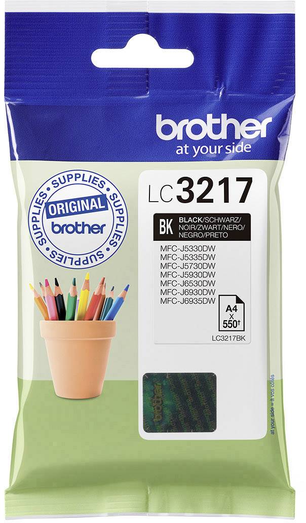 Brother Inktcartridge LC-3217BK Origineel Zwart LC-3217 BK