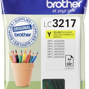 Brother Inktcartridge LC-3217Y Origineel Geel LC-3217 Y Brother Inktcartridge LC-3217Y Origineel Geel LC-3217 Y