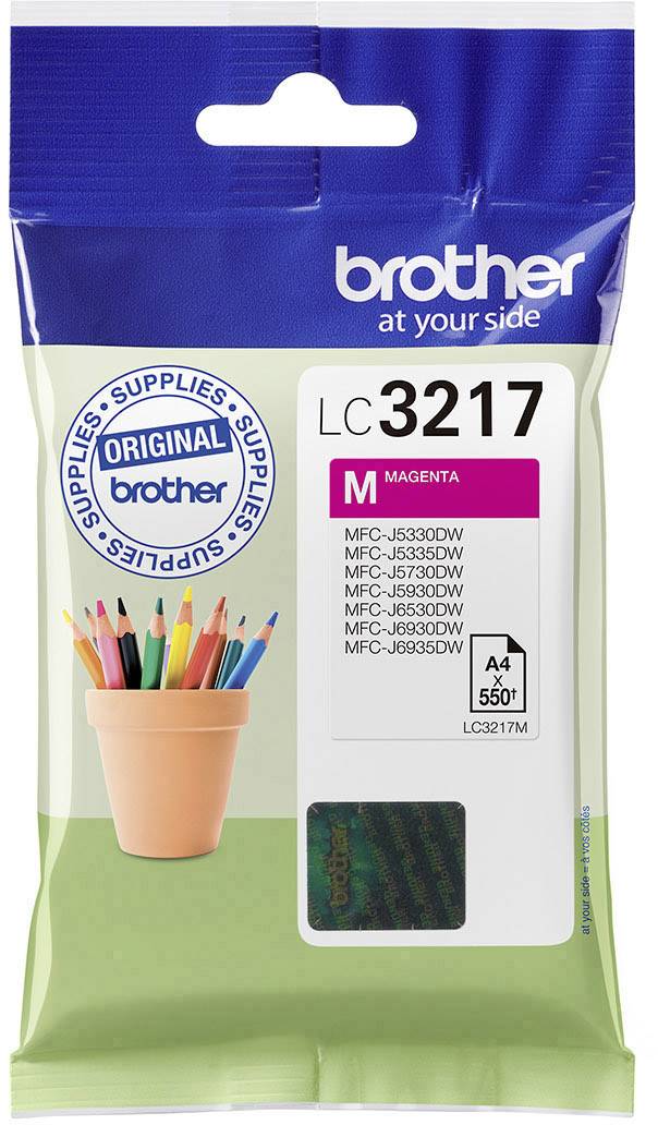 Brother Inktcartridge LC-3217M Origineel Magenta LC-3217 M