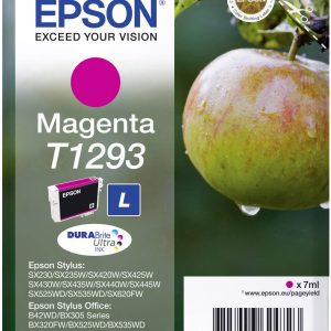 Epson Inktcartridge T1293 Origineel Magenta C13T12934012 Epson Inktcartridge T1293 Origineel Magenta C13T12934012
