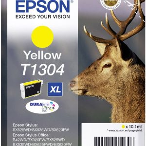 Epson Inktcartridge T1304 Origineel Geel C13T13044012 Epson Inktcartridge T1304 Origineel Geel C13T13044012