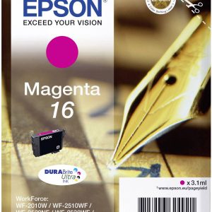 Epson Inktcartridge 16 Origineel Magenta C 13 T 16234012 Epson Inktcartridge 16 Origineel Magenta C 13 T 16234012