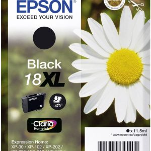 Epson Inktcartridge 18XL Origineel Zwart C13T18114012 Epson Inktcartridge 18XL Origineel Zwart C13T18114012