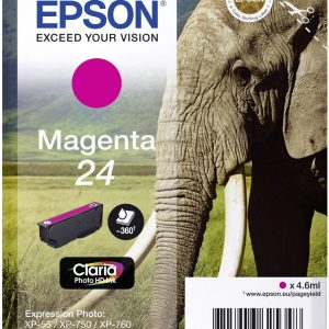 Epson Inktcartridge 24 Origineel Magenta C 13 T 24234012 Epson Inktcartridge 24 Origineel Magenta C 13 T 24234012