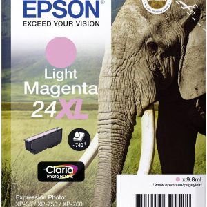 Epson Inktcartridge 24XL Origineel Foto magenta C 13 T 24364012 Epson Inktcartridge 24XL Origineel Foto magenta C 13 T 24364012