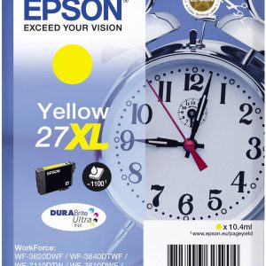 Epson Inktcartridge 27XL Origineel Geel C 13 T 27144012 Epson Inktcartridge 27XL Origineel Geel C 13 T 27144012