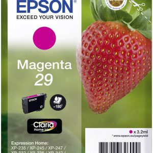 Epson Inktcartridge 29 Origineel Magenta C13T29834012 Epson Inktcartridge 29 Origineel Magenta C13T29834012