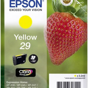 Epson Inktcartridge 29 Origineel Geel C 13 T 29844012 Epson Inktcartridge 29 Origineel Geel C 13 T 29844012