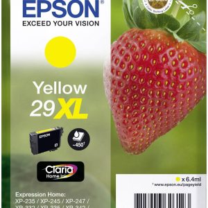 Epson Inktcartridge 29XL Origineel Geel C 13 T 29944012 Epson Inktcartridge 29XL Origineel Geel C 13 T 29944012