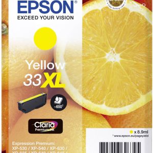 Epson Inktcartridge 33XL Origineel Geel C13T33644012