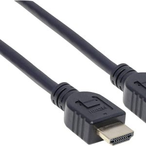 Manhattan 353960 HDMI-kabel HDMI Aansluitkabel HDMI-A-stekker, HDMI-A-stekker 7.50 m Zwart 4K UHD, UL gecertificeerd