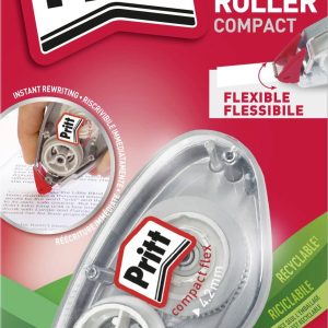 Pritt Correctieroller compact flex 4.2 mm Wit 10 m 1 stuk(s) Pritt Correctieroller compact flex 4.2 mm Wit 10 m 1 stuk(s)