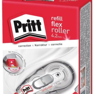 Pritt Correctieroller refill flex 4.2 mm Wit 12 m 1 stuk(s) Pritt Correctieroller refill flex 4.2 mm Wit 12 m 1 stuk(s)