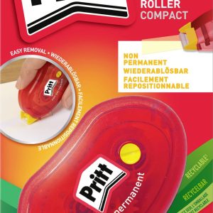Pritt Lijmroller Compact non-permanent 8.4 mm 10 m Weer verwijderbaar Navulbaar: Ja ZCGNB 1 stuk(s) Pritt Lijmroller Compact non-permanent 8.4 mm 10 m Weer verwijderbaar Navulbaar: Ja ZCGNB 1 stuk(s)