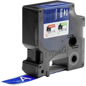 Etiketten DYMO IND RHINO 1805417 Vinyl Tapekleur: Blauw Tekstkleur:Wit 19 mm 5.5 m Etiketten DYMO IND RHINO 1805417 Vinyl Tapekleur: Blauw Tekstkleur:Wit 19 mm 5.5 m