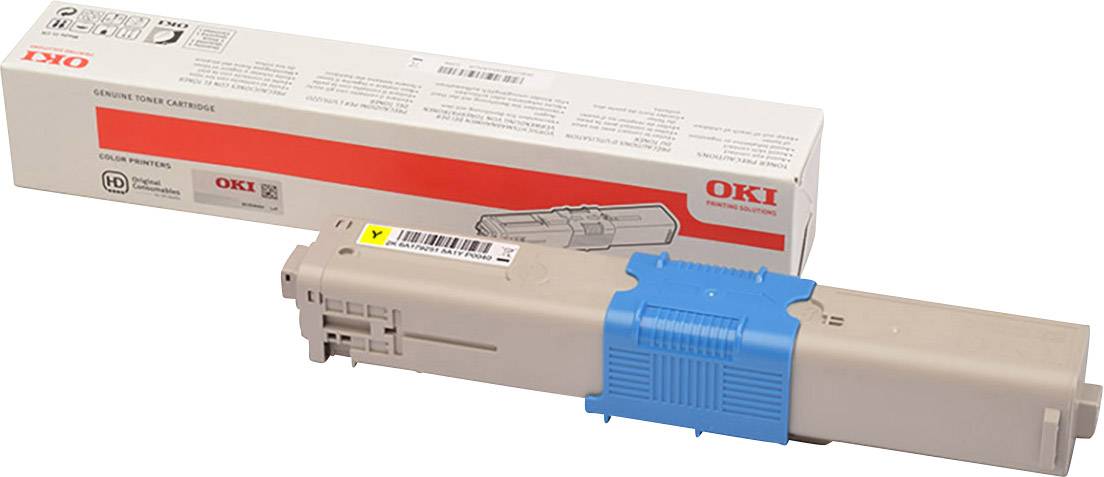 OKI Toner C332 MC363 Origineel Geel 1500 bladzijden 46508713