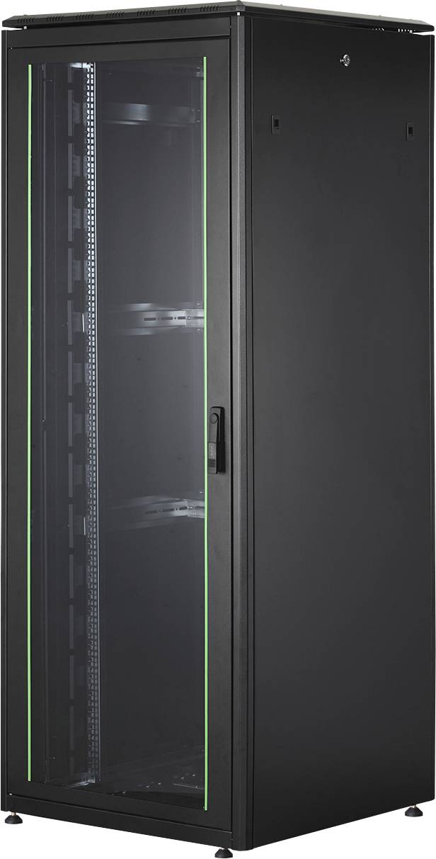 Digitus DN-19 42U-8/8-B-1 19inch-patchkast (b x h x d) 800 x 2053 x 800 mm 42 HE Zwart (RAL 9005)
