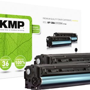 KMP Toner vervangt HP 128A, CE320A Compatibel 2-pack Zwart 2000 bladzijden H-T144D 1227,0021 KMP Toner vervangt HP 128A, CE320A Compatibel 2-pack Zwart 2000 bladzijden H-T144D 1227,0021