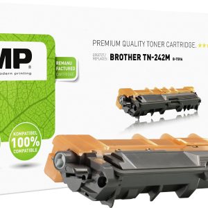 KMP Tonercassette vervangt Brother TN-242M, TN242M Compatibel Magenta 1400 bladzijden B-T59A KMP Tonercassette vervangt Brother TN-242M, TN242M Compatibel Magenta 1400 bladzijden B-T59A