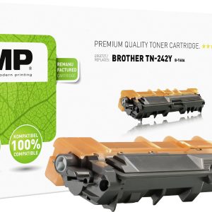 KMP Tonercassette vervangt Brother TN-242Y, TN242Y Compatibel Geel 1400 bladzijden B-T60A KMP Tonercassette vervangt Brother TN-242Y, TN242Y Compatibel Geel 1400 bladzijden B-T60A