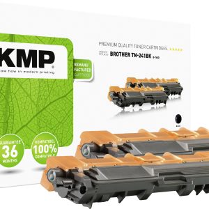 KMP Tonercassette vervangt Brother TN-241BK, TN241BK Compatibel Zwart 5000 bladzijden B-T48D KMP Tonercassette vervangt Brother TN-241BK, TN241BK Compatibel Zwart 5000 bladzijden B-T48D
