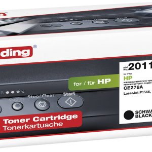 Edding Toner vervangt Canon, HP, Troy 78A, CE278A Compatibel Zwart 2100 bladzijden EDD-2011 18-2011