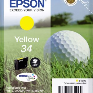 Epson Inktcartridge 34 Origineel Geel C 13 T 34644010