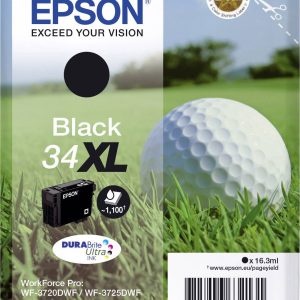 Epson Inktcartridge 34XL Origineel Zwart C 13 T 34714010