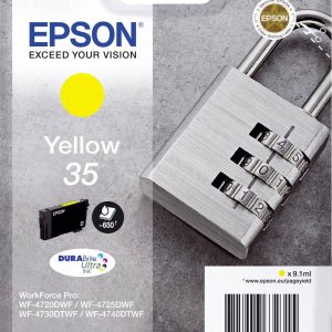 Epson Inktcartridge 35 Origineel Geel C 13 T 35844010