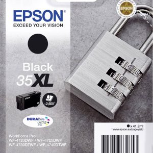 Epson Inktcartridge 35XL Origineel Zwart C 13 T 35914010
