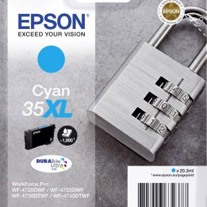 Epson Inktcartridge 35XL Origineel Cyaan C 13 T 35924010