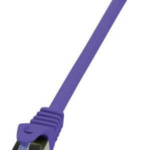 LogiLink CQ304VS RJ45 Netwerkkabel, patchkabel CAT 6A S/FTP 1.50 m Violet Vlambestendig, Halogeenvrij, Snagless 1 stuk(s LogiLink CQ304VS RJ45 Netwerkkabel, patchkabel CAT 6A S/FTP 1.50 m Violet Vlambestendig, Halogeenvrij, Snagless 1 stuk(s