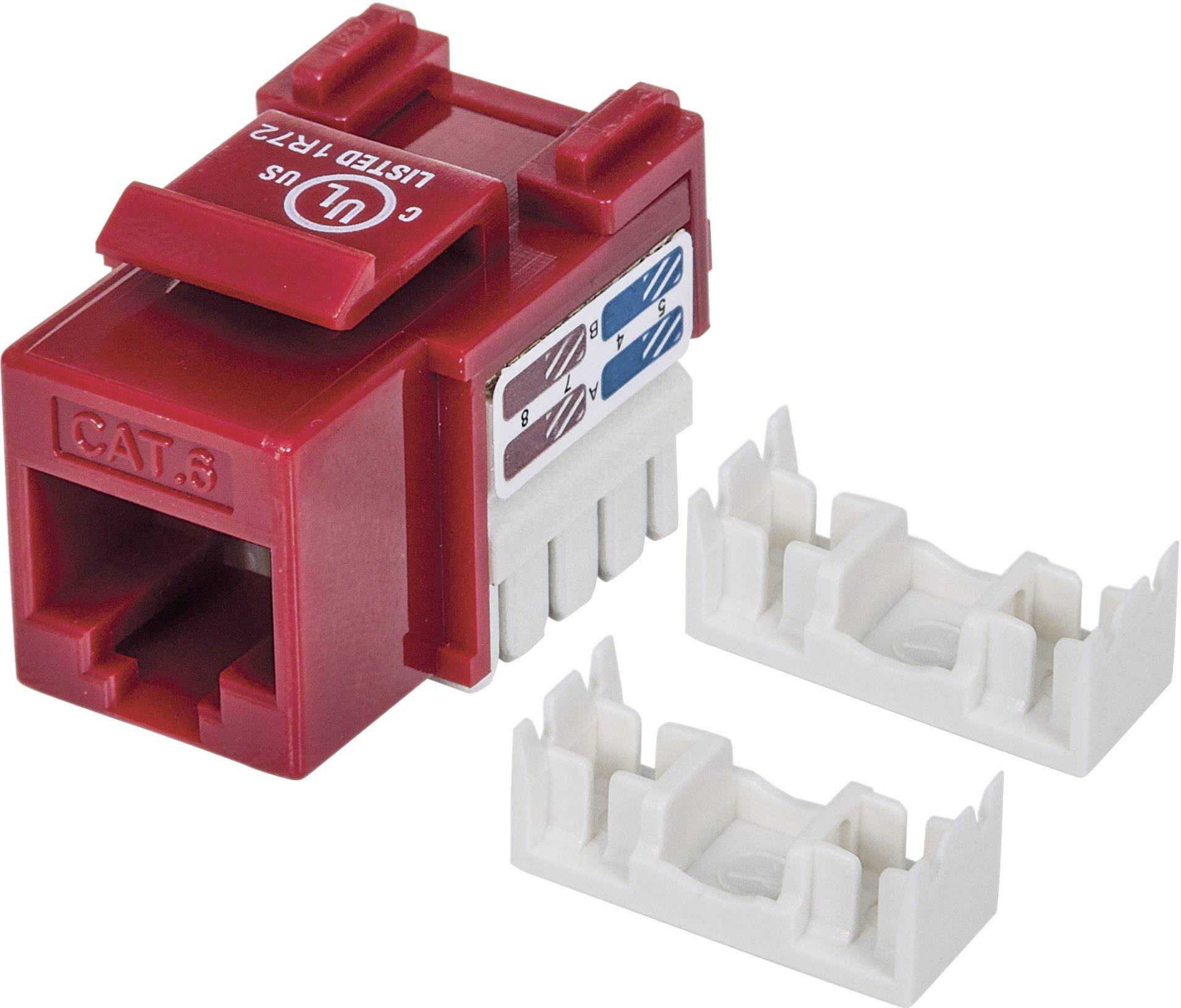 Intellinet 210614 RJ45-inbouwmodule Keystone CAT 6 1 stuk(s)