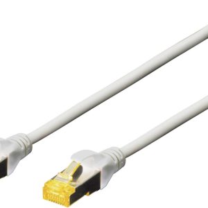 Digitus DK-1644-A-150 RJ45 Netwerkkabel, patchkabel CAT 6A S/FTP 15.00 m Grijs Halogeenvrij, Verdraaide paren, Snagless, Digitus DK-1644-A-150 RJ45 Netwerkkabel, patchkabel CAT 6A S/FTP 15.00 m Grijs Halogeenvrij, Verdraaide paren, Snagless,