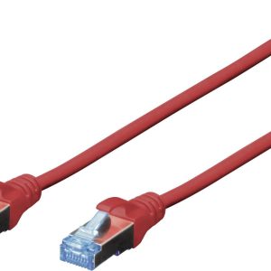 Digitus DK-1532-020/R RJ45 Netwerkkabel, patchkabel CAT 5e SF/UTP 2.00 m Rood Verdraaide paren 1 stuk(s)