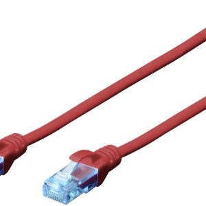 Digitus DK-1512-020/R RJ45 Netwerkkabel, patchkabel CAT 5e U/UTP 2.00 m Rood Verdraaide paren 1 stuk(s) Digitus DK-1512-020/R RJ45 Netwerkkabel, patchkabel CAT 5e U/UTP 2.00 m Rood Verdraaide paren 1 stuk(s)