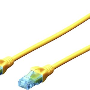 Digitus DK-1512-020/Y RJ45 Netwerkkabel, patchkabel CAT 5e U/UTP 2.00 m Geel Verdraaide paren 1 stuk(s) Digitus DK-1512-020/Y RJ45 Netwerkkabel, patchkabel CAT 5e U/UTP 2.00 m Geel Verdraaide paren 1 stuk(s)