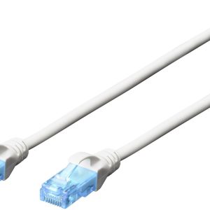 Digitus DK-1512-030/WH RJ45 Netwerkkabel, patchkabel CAT 5e U/UTP 3.00 m Wit Verdraaide paren 1 stuk(s) Digitus DK-1512-030/WH RJ45 Netwerkkabel, patchkabel CAT 5e U/UTP 3.00 m Wit Verdraaide paren 1 stuk(s)