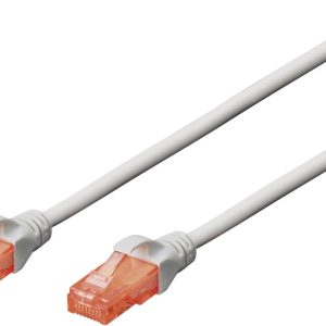 Digitus DK-1612-100 RJ45 Netwerkkabel, patchkabel CAT 6 U/UTP 10.00 m Grijs Verdraaide paren 1 stuk(s) Digitus DK-1612-100 RJ45 Netwerkkabel, patchkabel CAT 6 U/UTP 10.00 m Grijs Verdraaide paren 1 stuk(s)