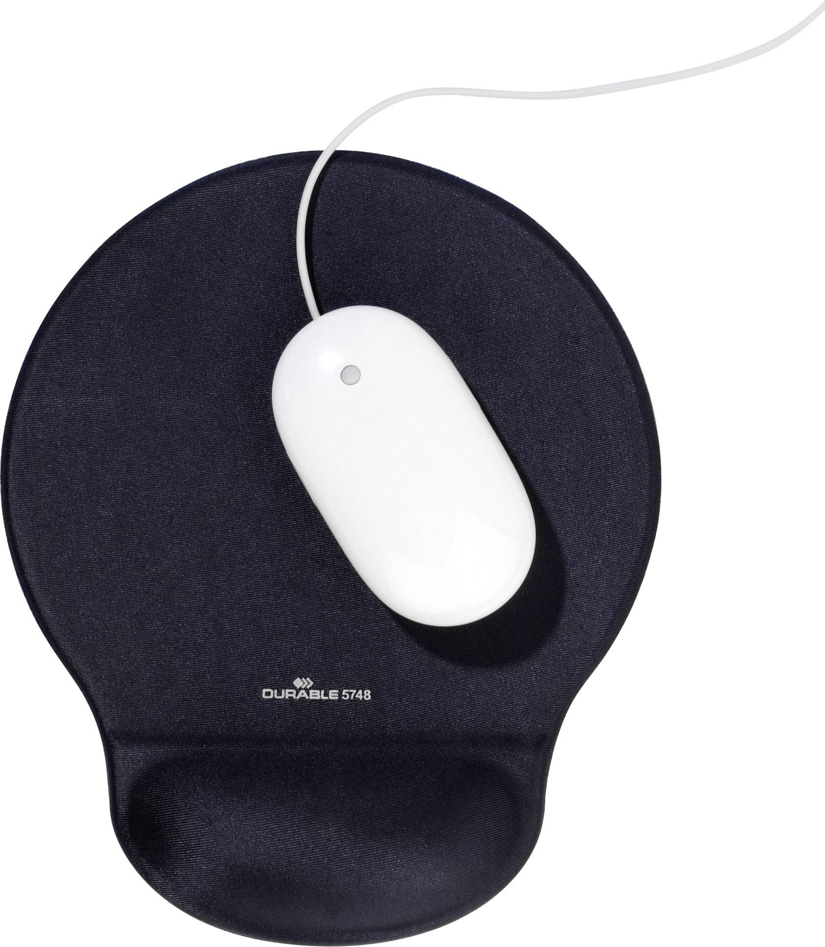 Durable MOUSE PAD ERGOTOP GEL - 5748 Muismat met polssteun Zwart