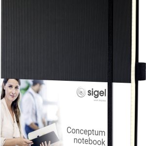 Sigel CONCEPTUM® CO115 Notitieboek Geruit Zwart Aantal pagina’s: 97 DIN A4+ Sigel CONCEPTUM® CO115 Notitieboek Geruit Zwart Aantal pagina’s: 97 DIN A4+