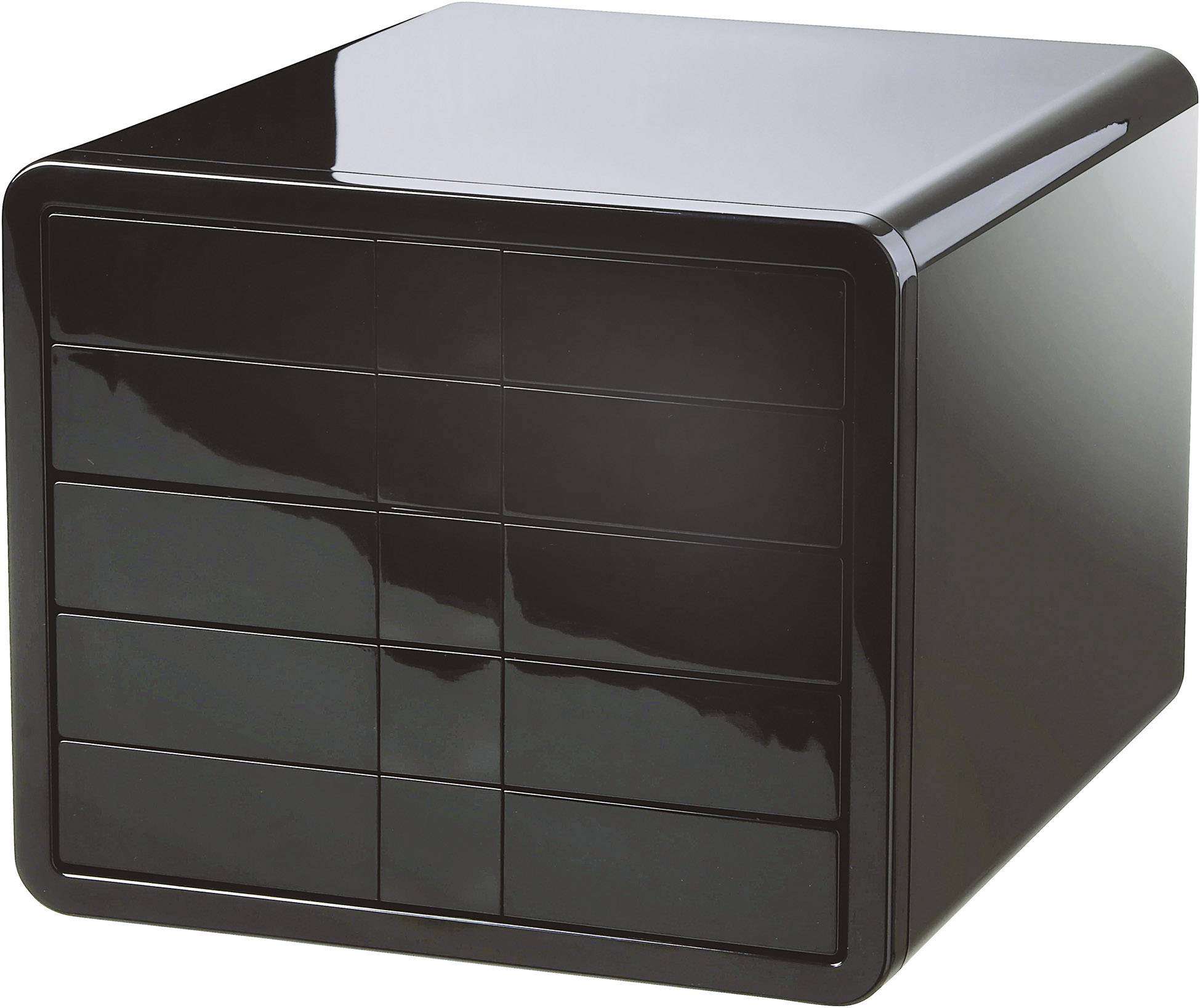 HAN i-BOX 1551-13 Ladebox Zwart DIN A4, DIN C4 Aantal lades: 5