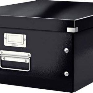 Leitz Opbergdoos 6045 Click & Store Zwart (b x h x d) 36.9 x 20 x 48.2 cm 1 stuk(s)