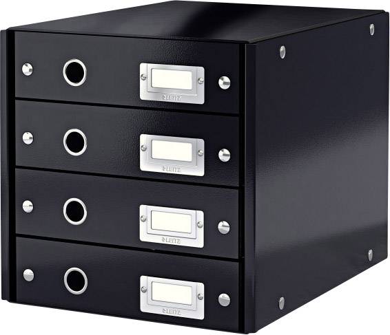Leitz Click & Store 6049-00-95 Ladebox Zwart DIN A4 Aantal lades: 4
