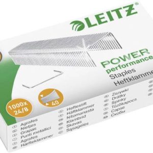 Leitz 5571-00-00 Type nietje: 24/8 Nietjes 1000 stuk(s) Nietcapaciteit: 40 vel (80 g/m²) Leitz 5571-00-00 Type nietje: 24/8 Nietjes 1000 stuk(s) Nietcapaciteit: 40 vel (80 g/m²)