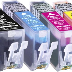 Basetech Inktcartridge vervangt Canon PGI-520PGBK, CLI-521C, CLI-521M, CLI-521Y Compatibel Combipack Zwart, Cyaan, Magen Basetech Inktcartridge vervangt Canon PGI-520PGBK, CLI-521C, CLI-521M, CLI-521Y Compatibel Combipack Zwart, Cyaan, Magen