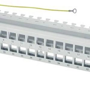 Telegärtner 100021494 48 poorten Netwerkpatchpaneel 483 mm (19″) CAT 6A 1 HE Grijs-wit (RAL 7035) Niet ingericht Telegärtner 100021494 48 poorten Netwerkpatchpaneel 483 mm (19″) CAT 6A 1 HE Grijs-wit (RAL 7035) Niet ingericht